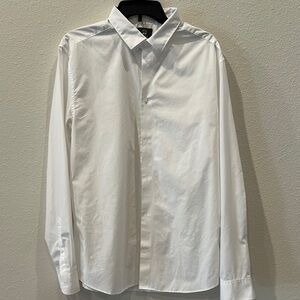 H&M slim fit white shirt